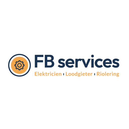 Het logo van FB Services, uw elektricien voor in Geleen